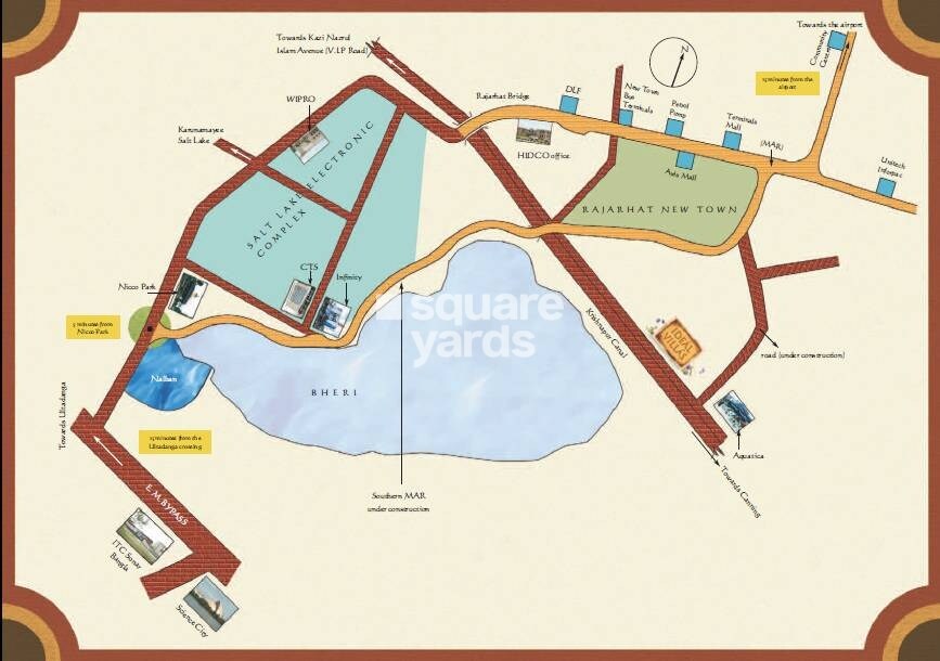 Ideal Villas Location Image