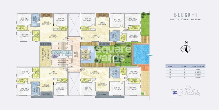Jain Dream One Floor Plans 3
