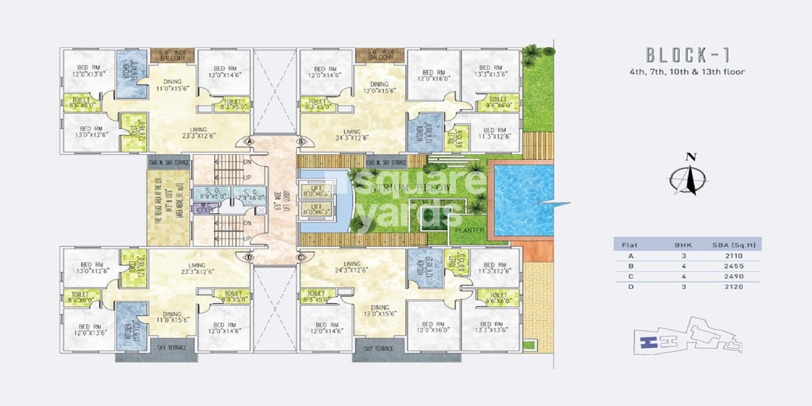 Jain Dream One Floor Plans 3