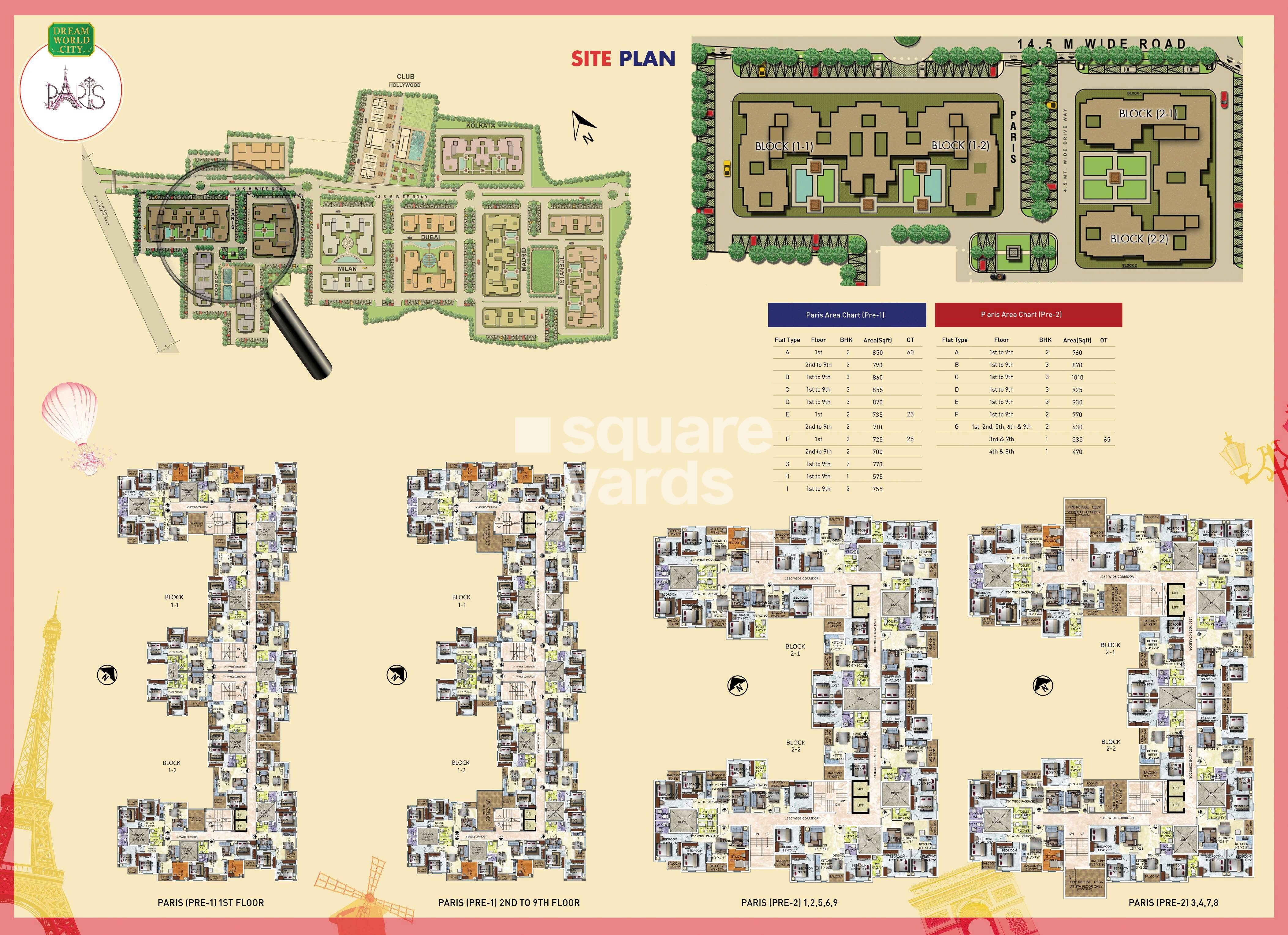 Jain Dream World City Floor Plans 5