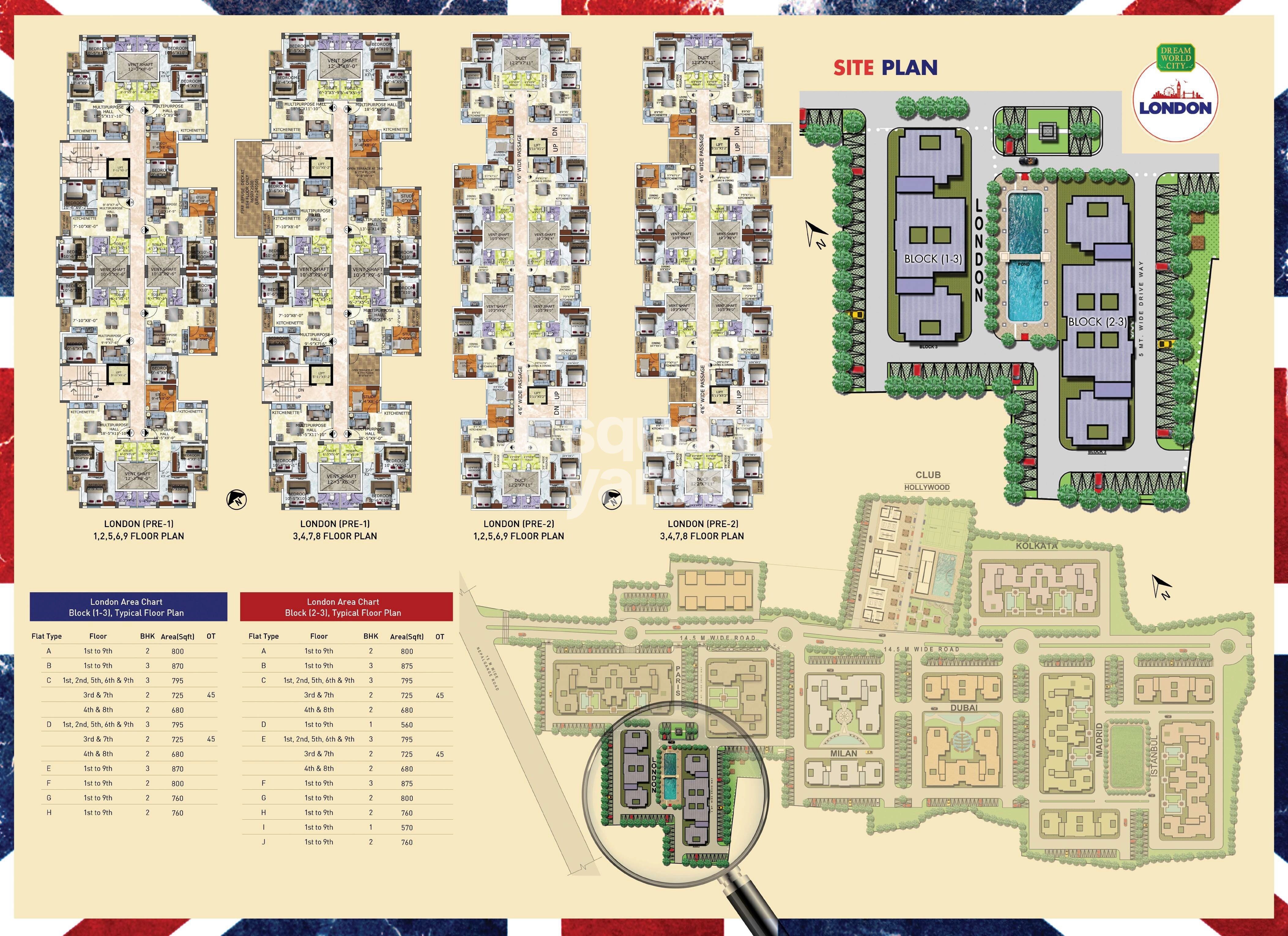 Jain Dream World City Floor Plans 6