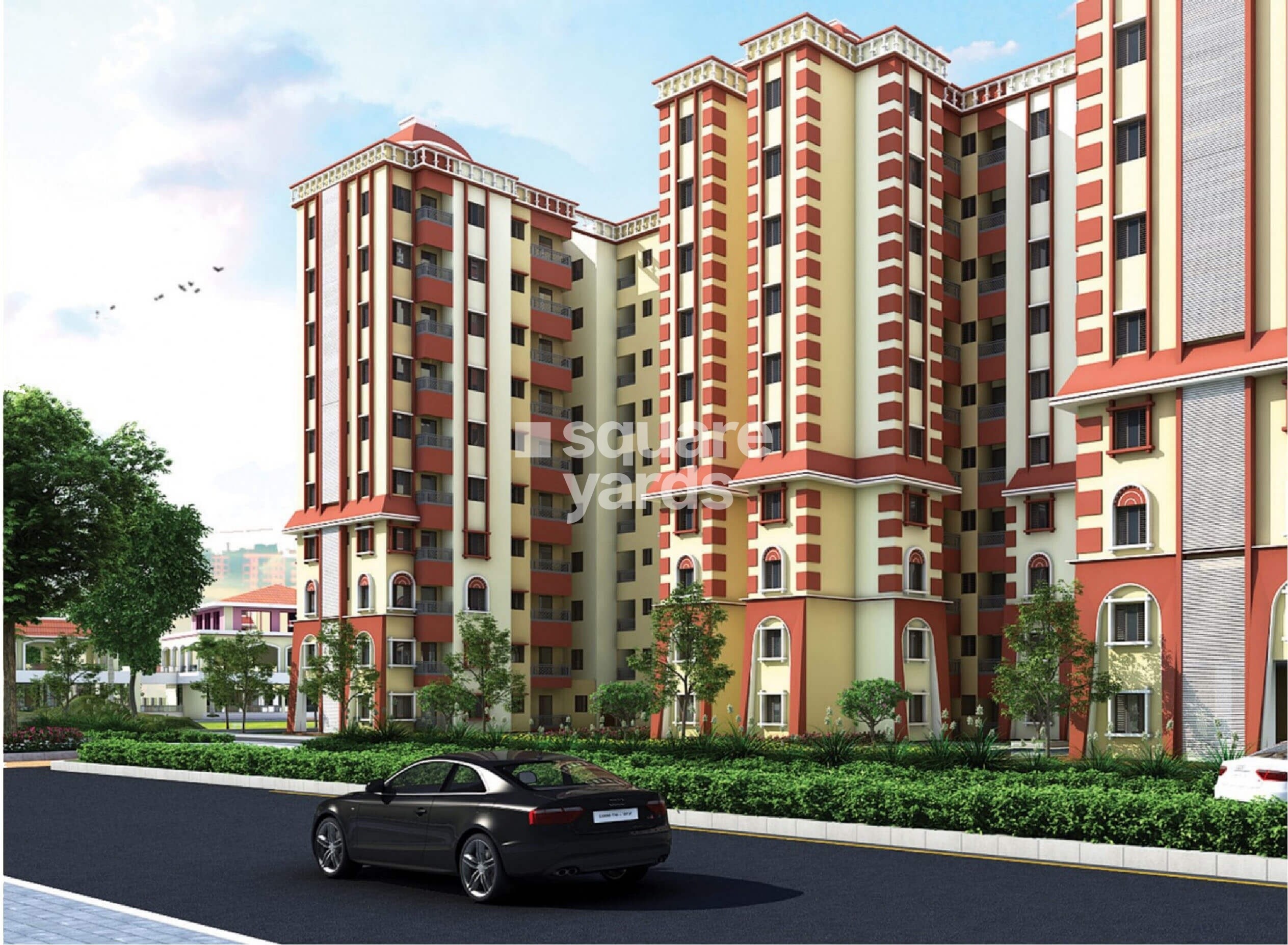 Jain Dream World City Tower View 1