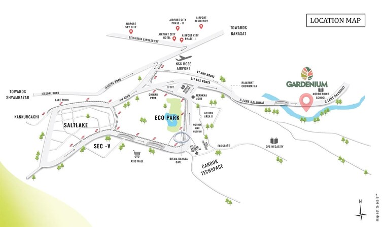 Jupiter Gardenium Location Image