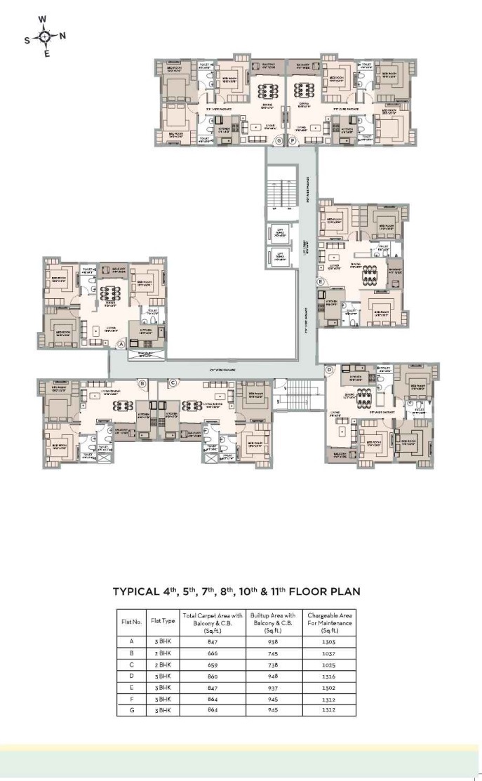 Kalim Zeus Floor Plans