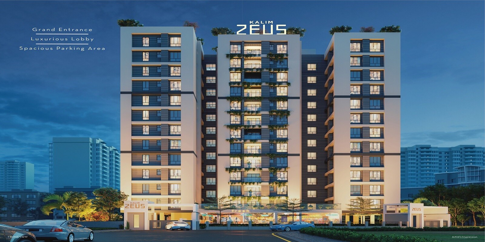 Kalim Zeus residential project in Topsia