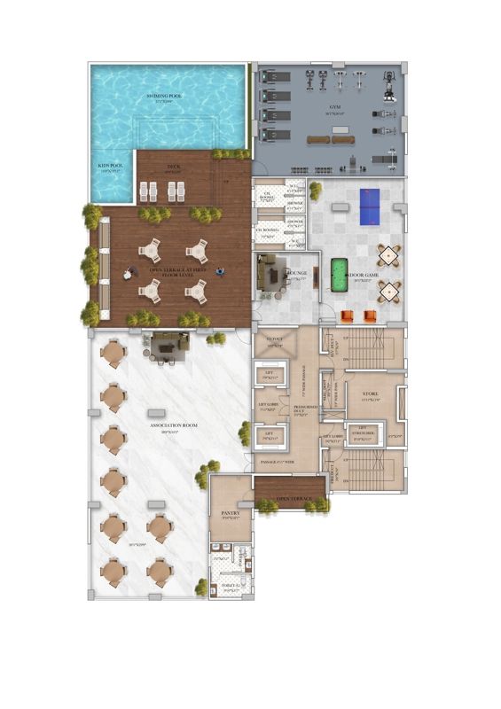 KIC Aksharam Floor Plans