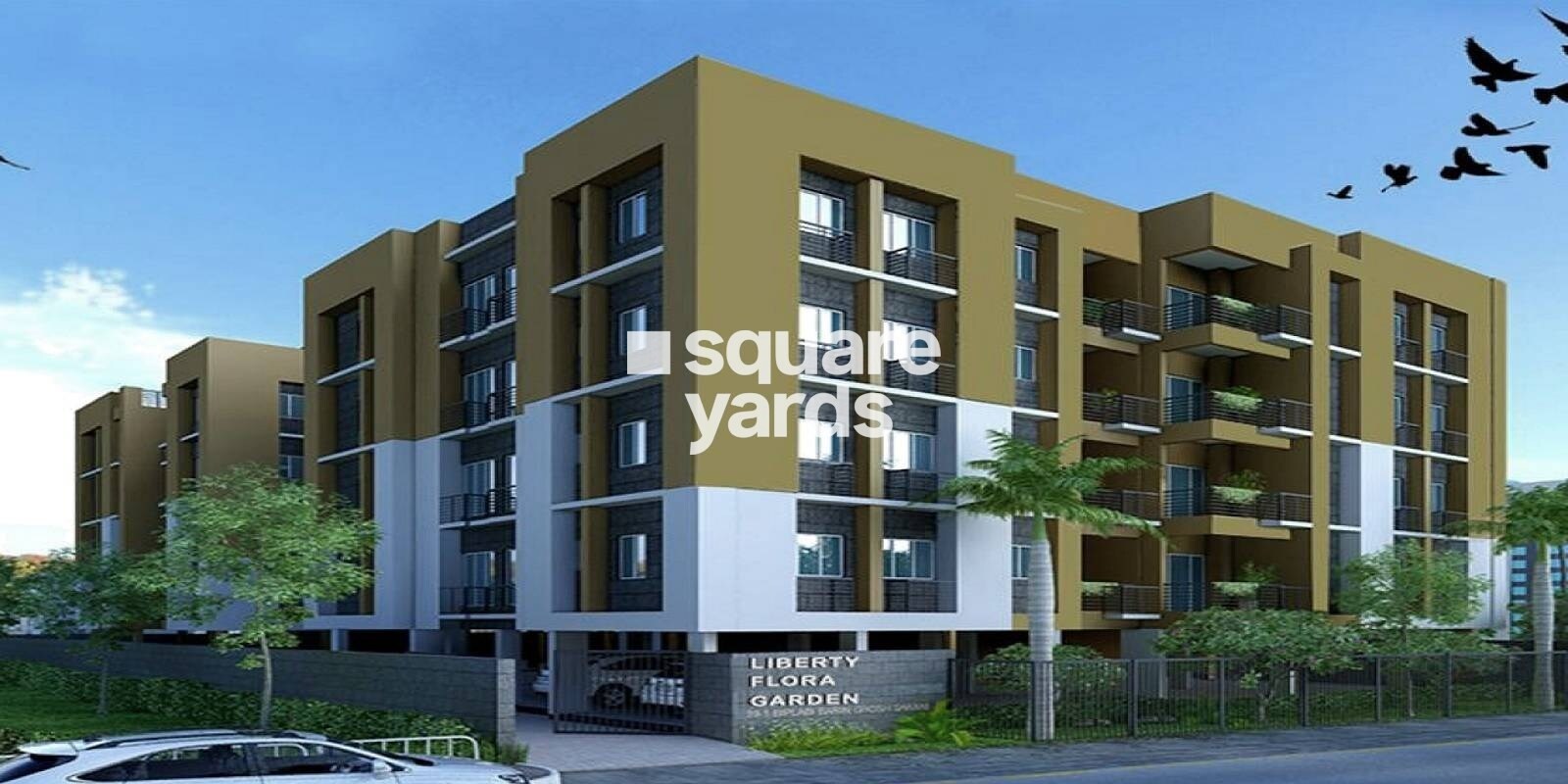 Liberty Flora Garden residential project in Ultadanga