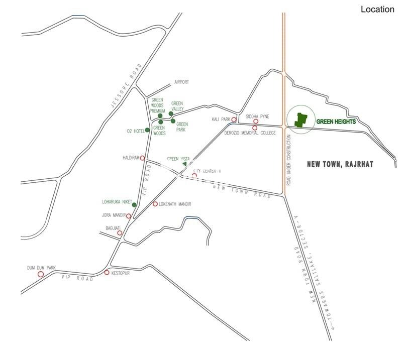 Loharuka Green Heights II Location Image