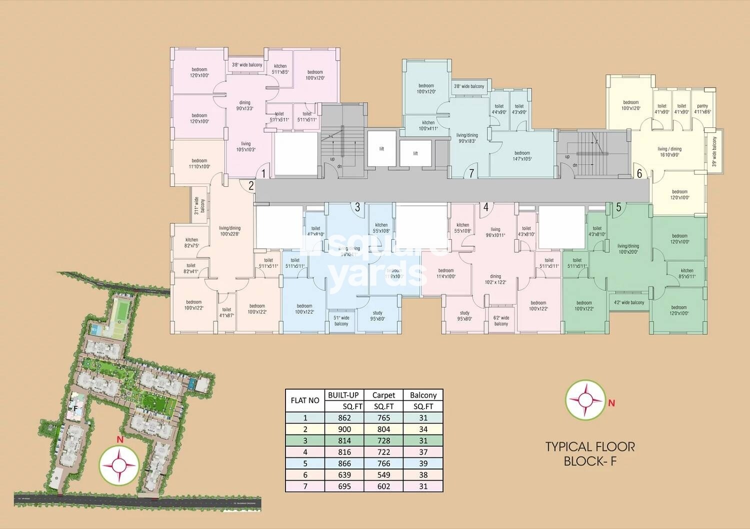 Loharuka Urban Vista Floor Plans 2