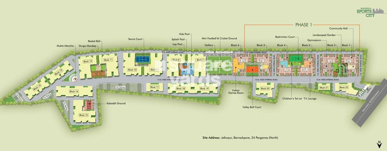 Magnolia Sports City Master Plan 1