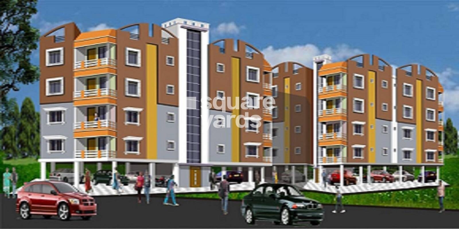 Majumder Oxford Tower residential project in Belgharia