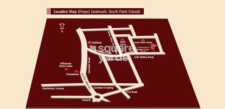 Mandevilla Garden Court Phase III Location Image