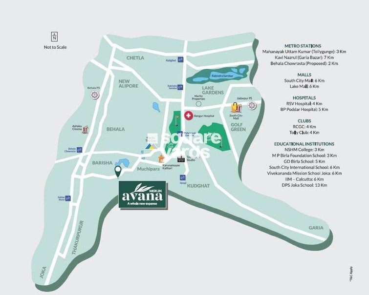 Merlin Avana Location Image