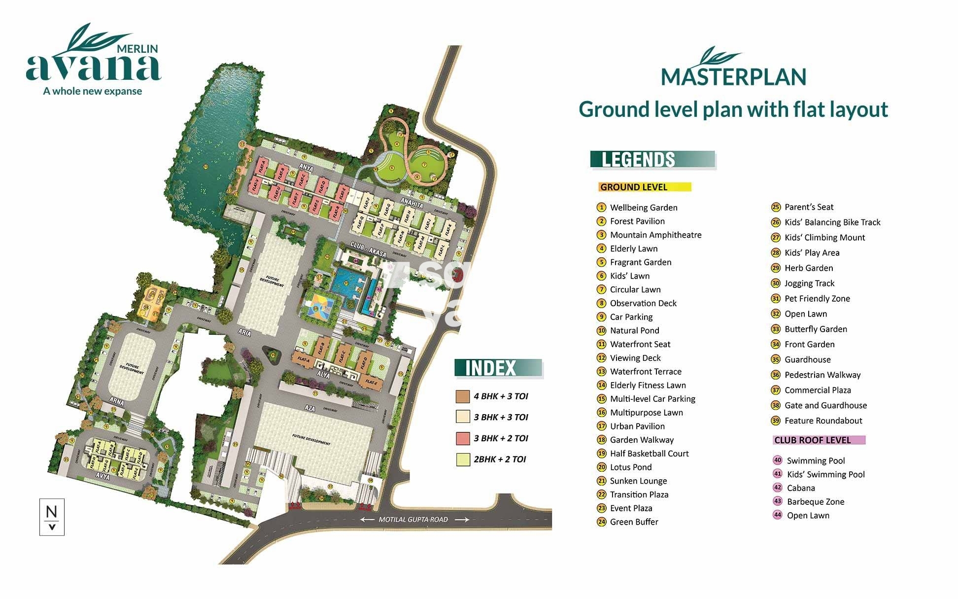 Merlin Avana Master Plan Image