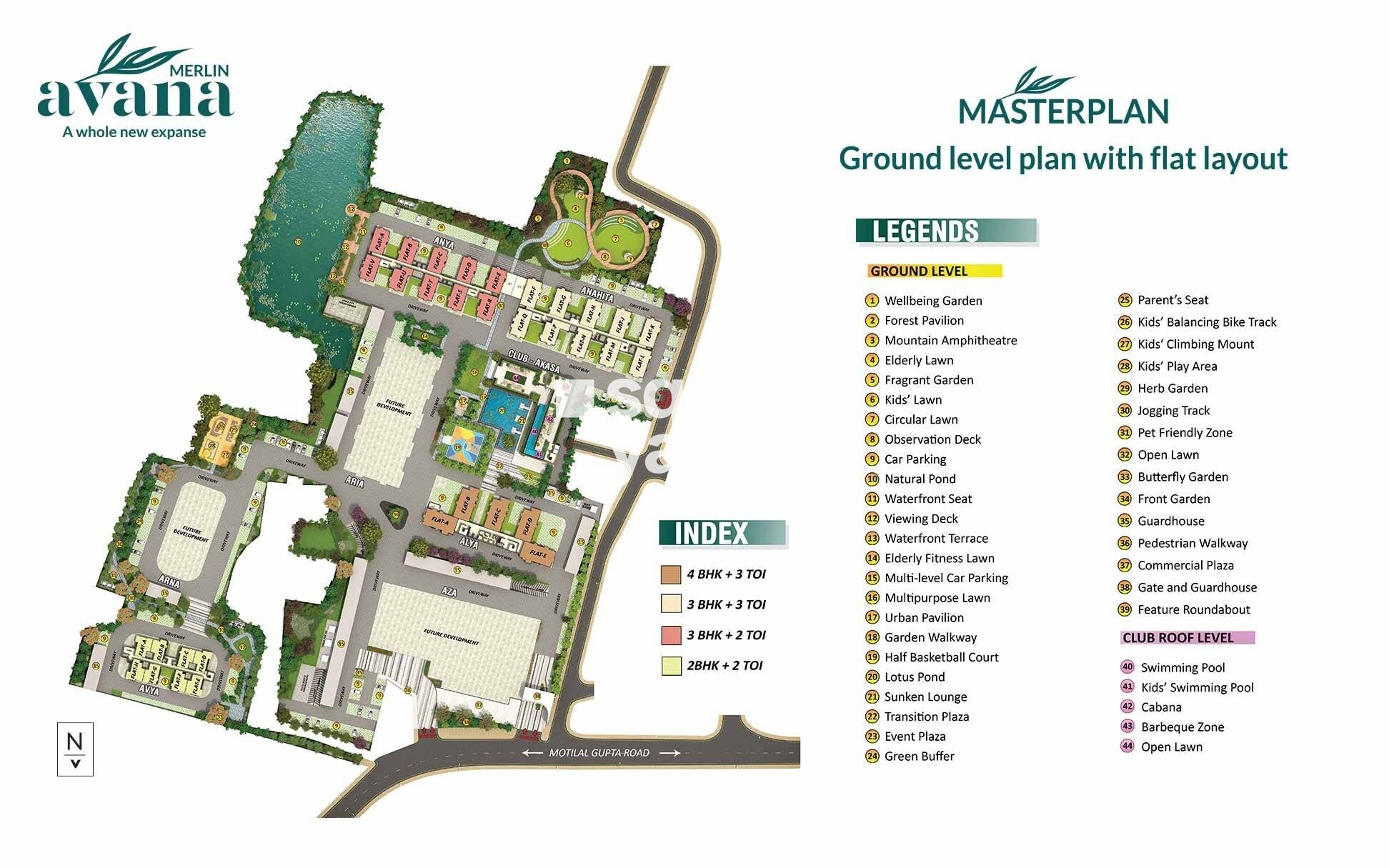 Merlin Avana Master Plan 1