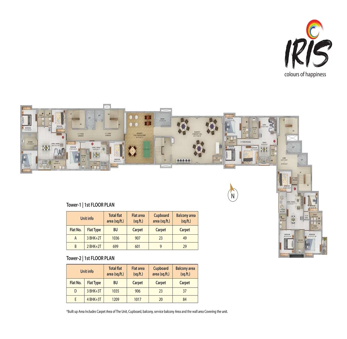 Merlin Iris Floor Plans