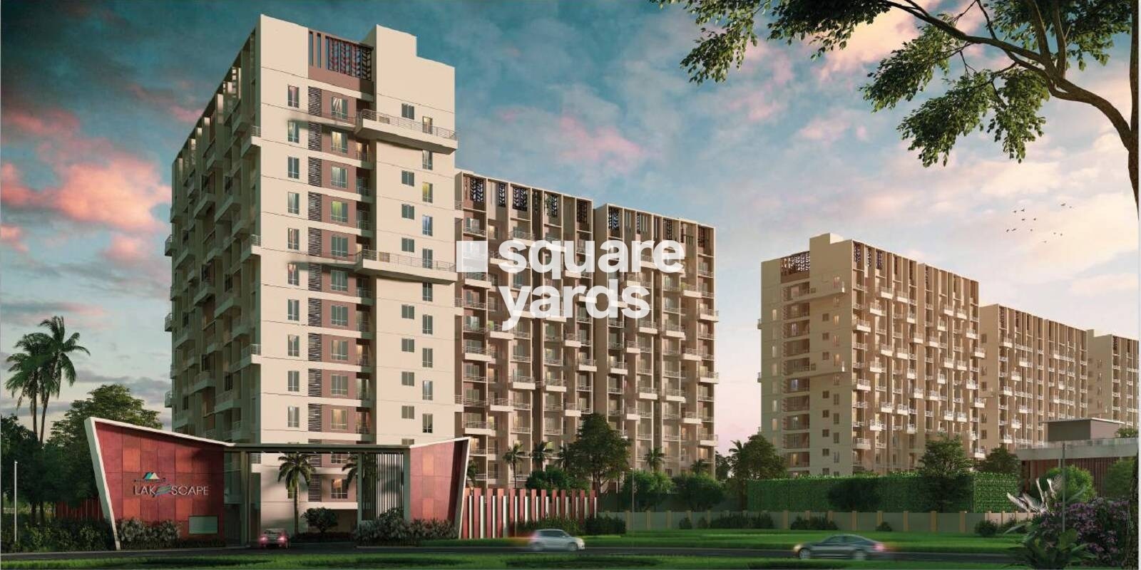 Merlin Lakescape residential project in Rajarhat