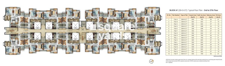 Merlin Rise Floor Plans 1