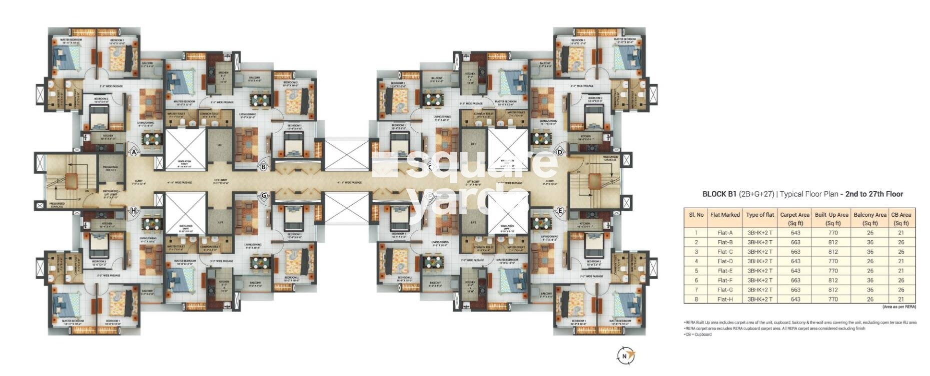 Merlin Rise Floor Plans 2