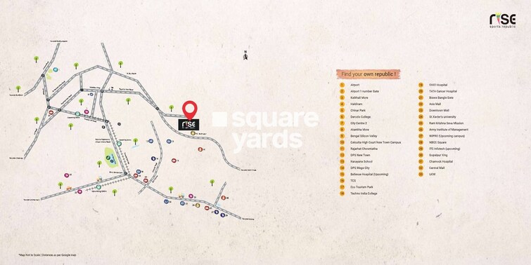 Merlin Rise Location Image