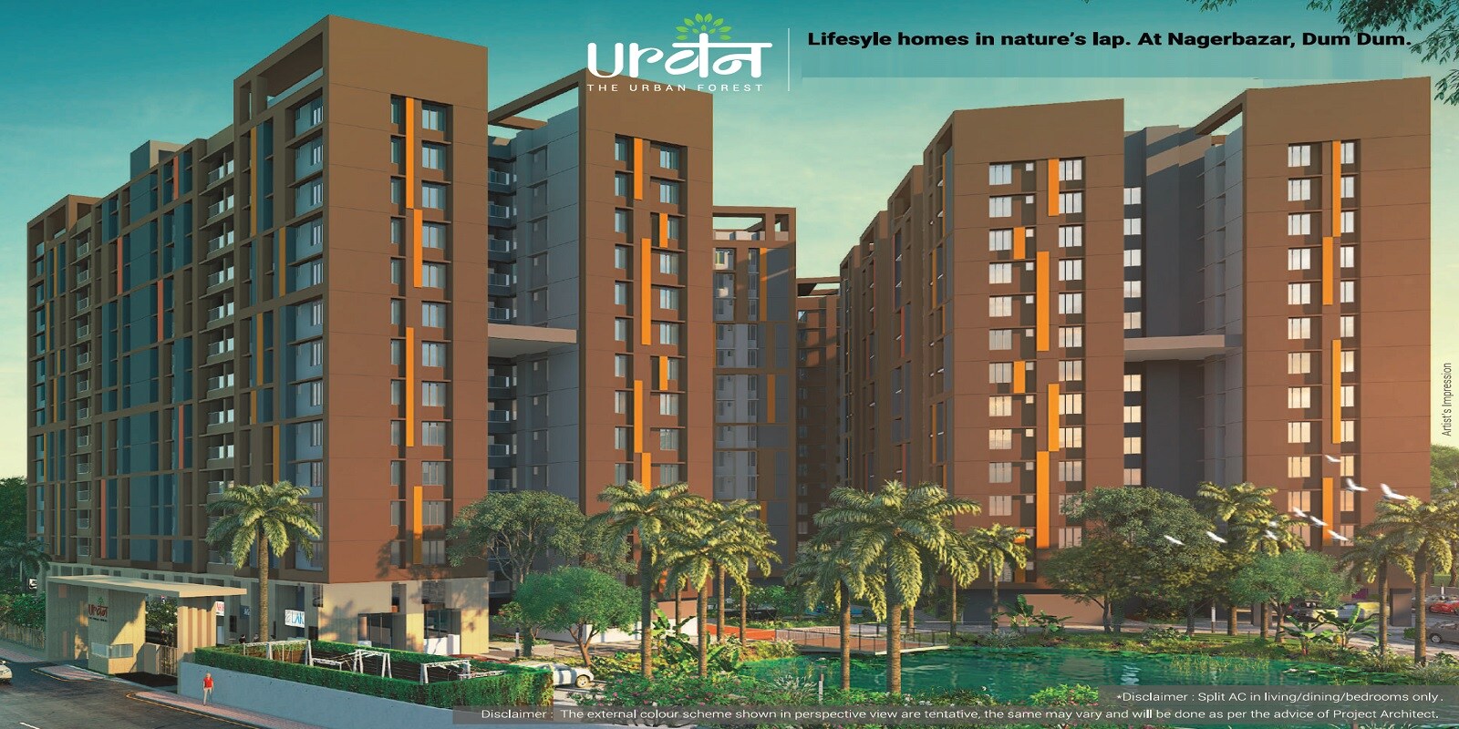 Merlin Urvan residential project in Dum Dum