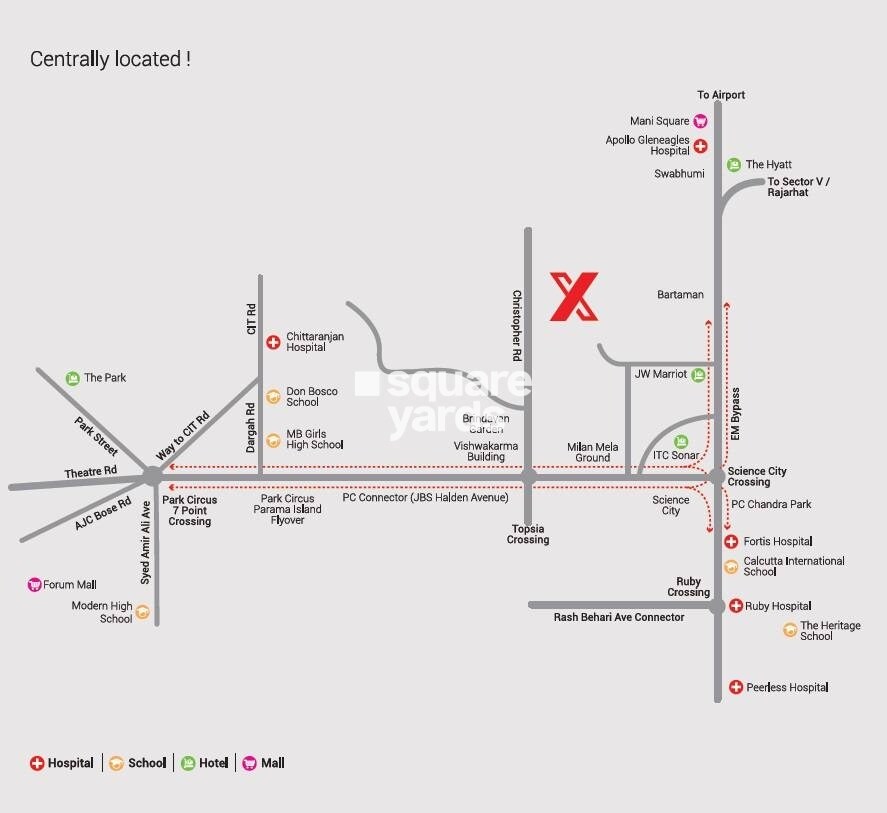 Merlin X Location Image