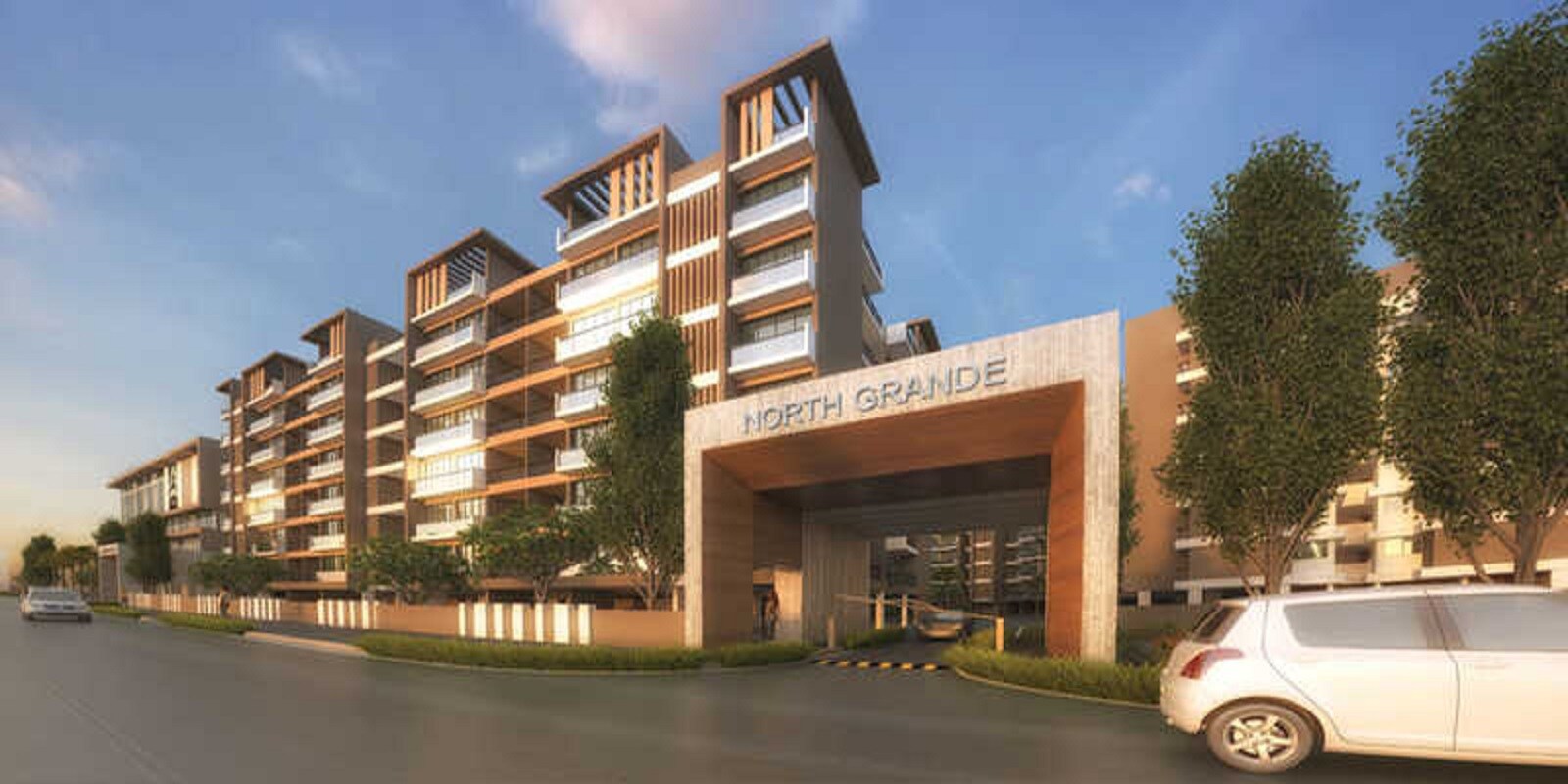 Mounthill North Grande residential project in Dum Dum