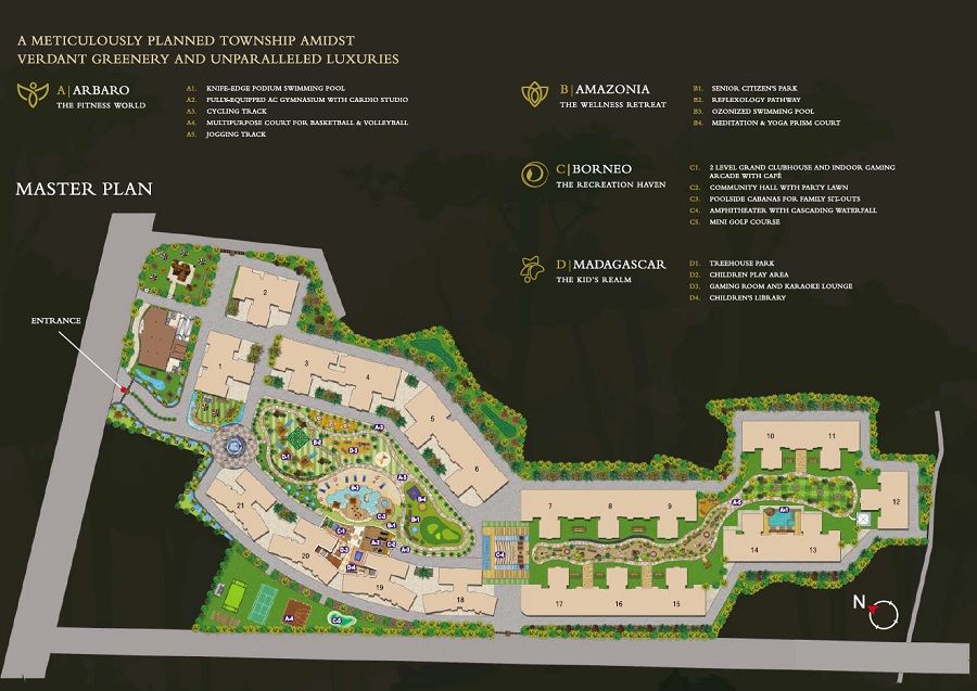 Mounthill The Rain Forest Master Plan Image