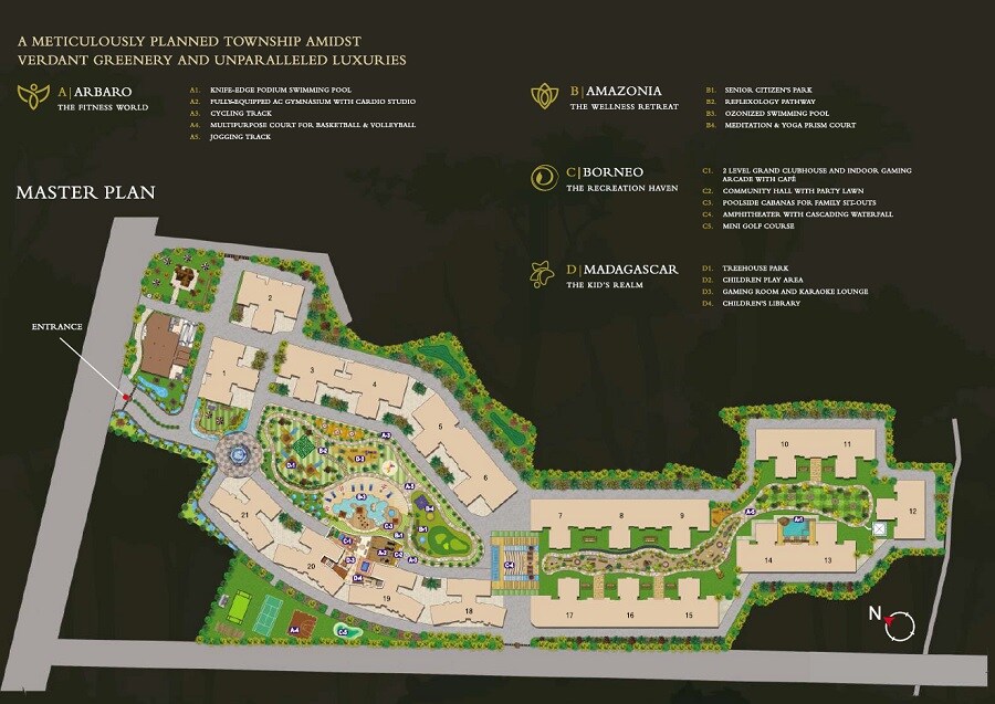 Mounthill The Rain Forest Master Plan 1