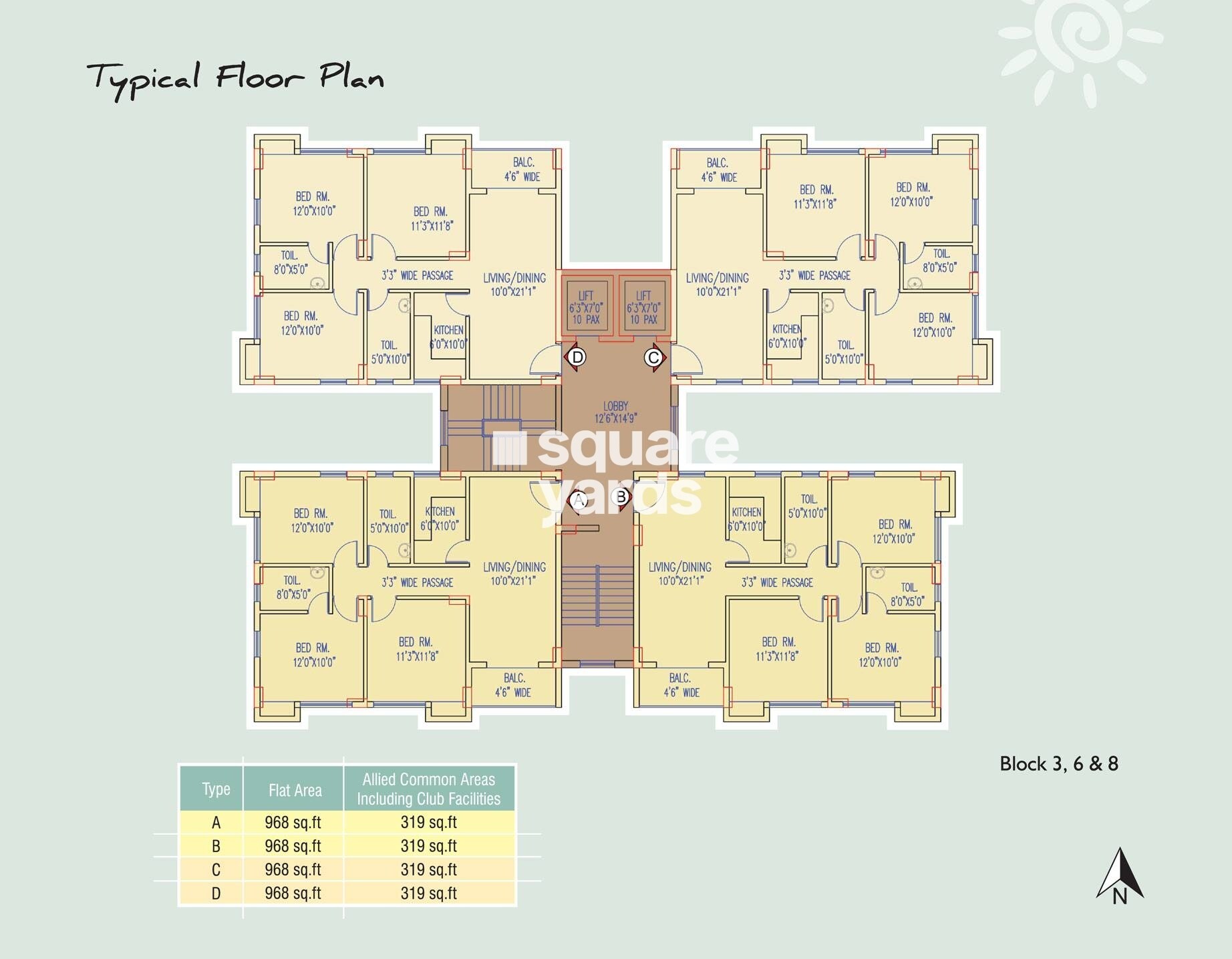 Natural City Laketown Floor Plans 2