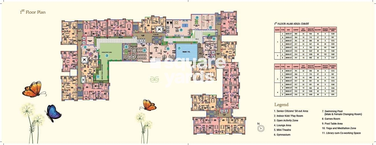 Natural City Madhyamgram Floor Plans