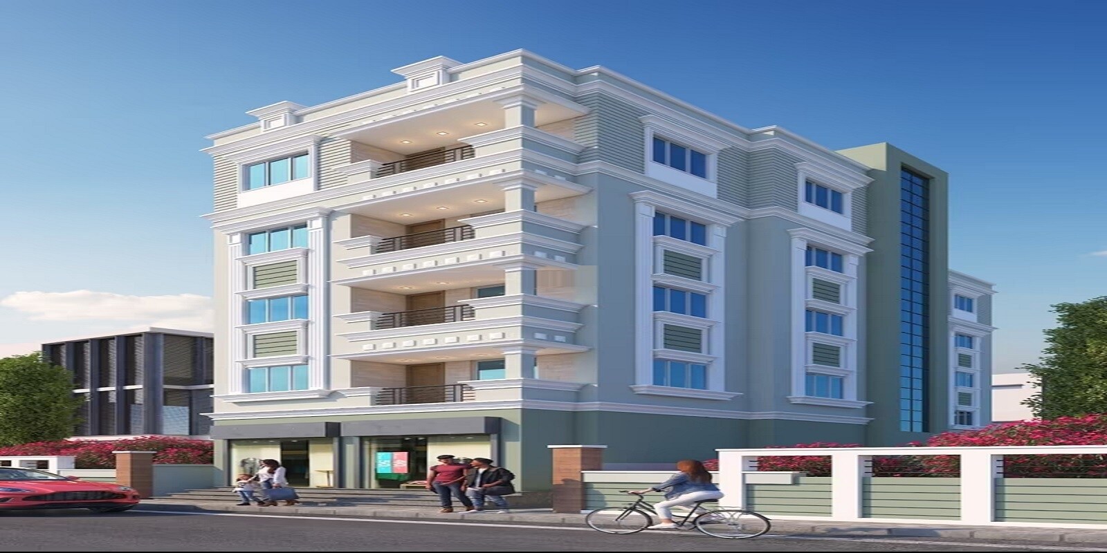 Nigamalay Apartments residential project in Nabagram