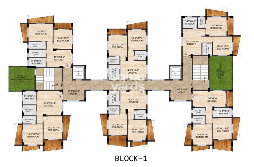 Nirman Hijibiji Floor Plans 1