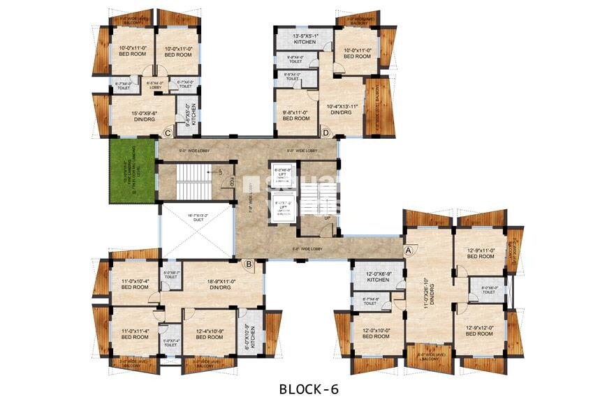 Nirman Hijibiji Floor Plans 4