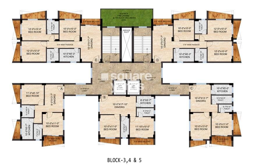 Nirman Hijibiji Floor Plans 3