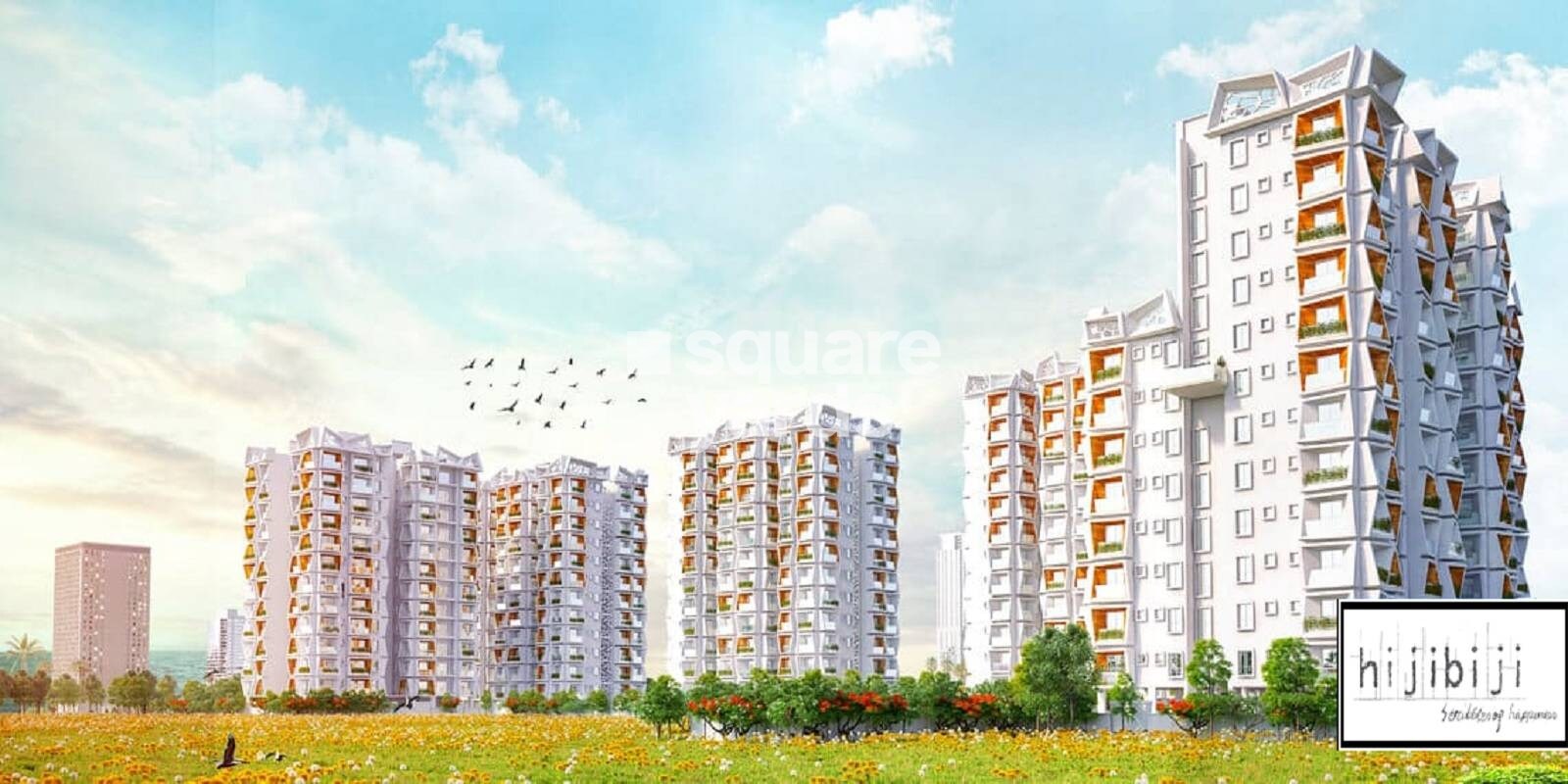 Nirman Hijibiji residential project in New Town
