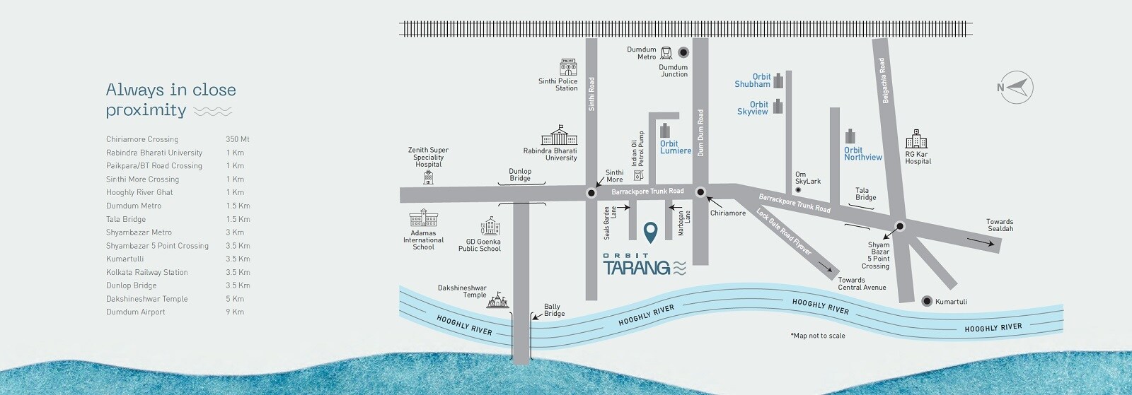 Orbit Tarang Location Image