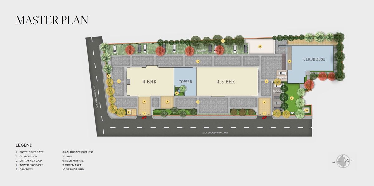 Primarc Aahana Master Plan Image