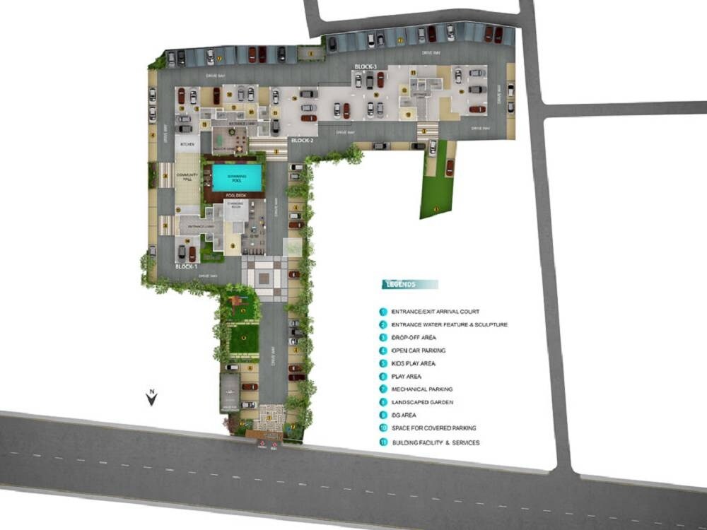 Primarc Akriti Master Plan 1