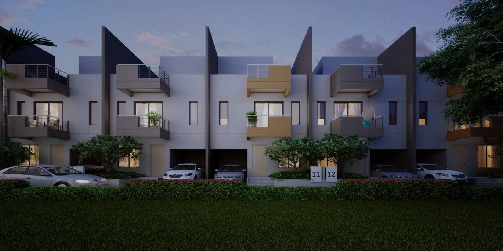 Primarc Aura Villas residential project in Mankundu