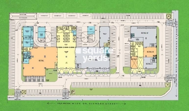 PS Srijan Corporate Park Master Plan Image