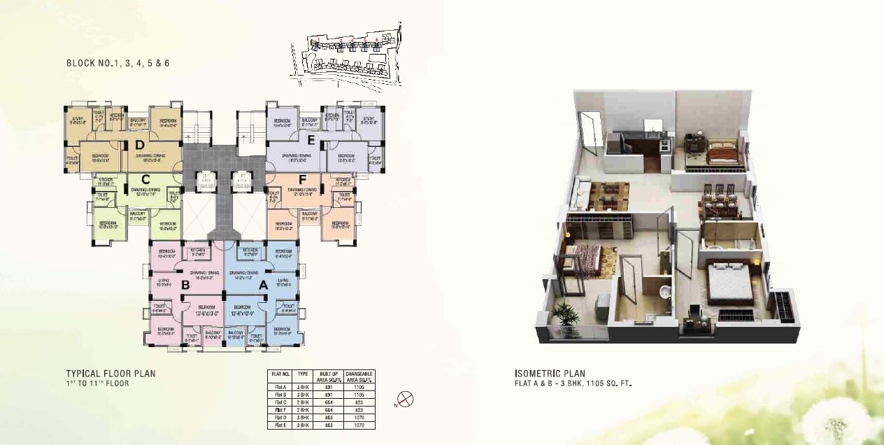 PS Srijan Eternis Floor Plans