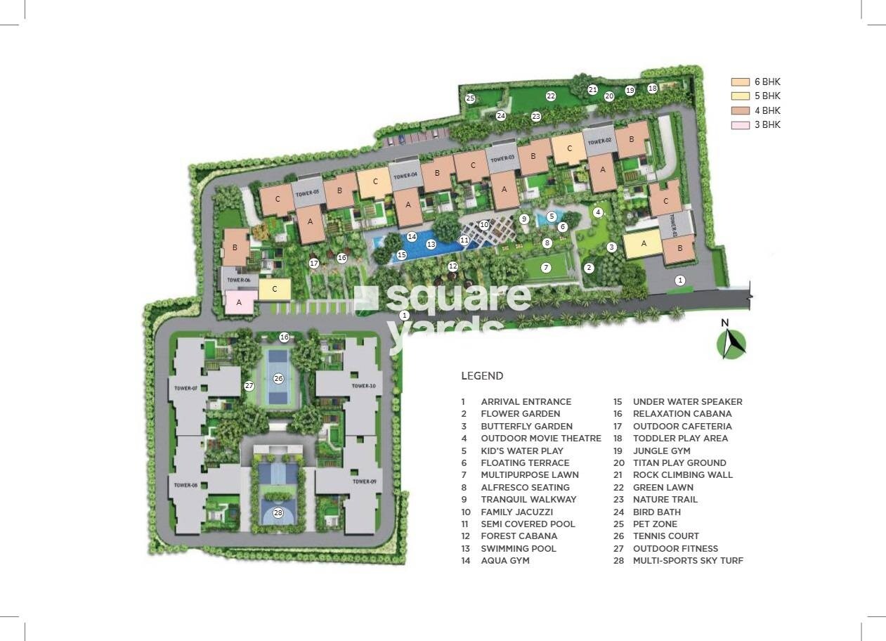 PS Vinayak Navyom Phase I Master Plan Image