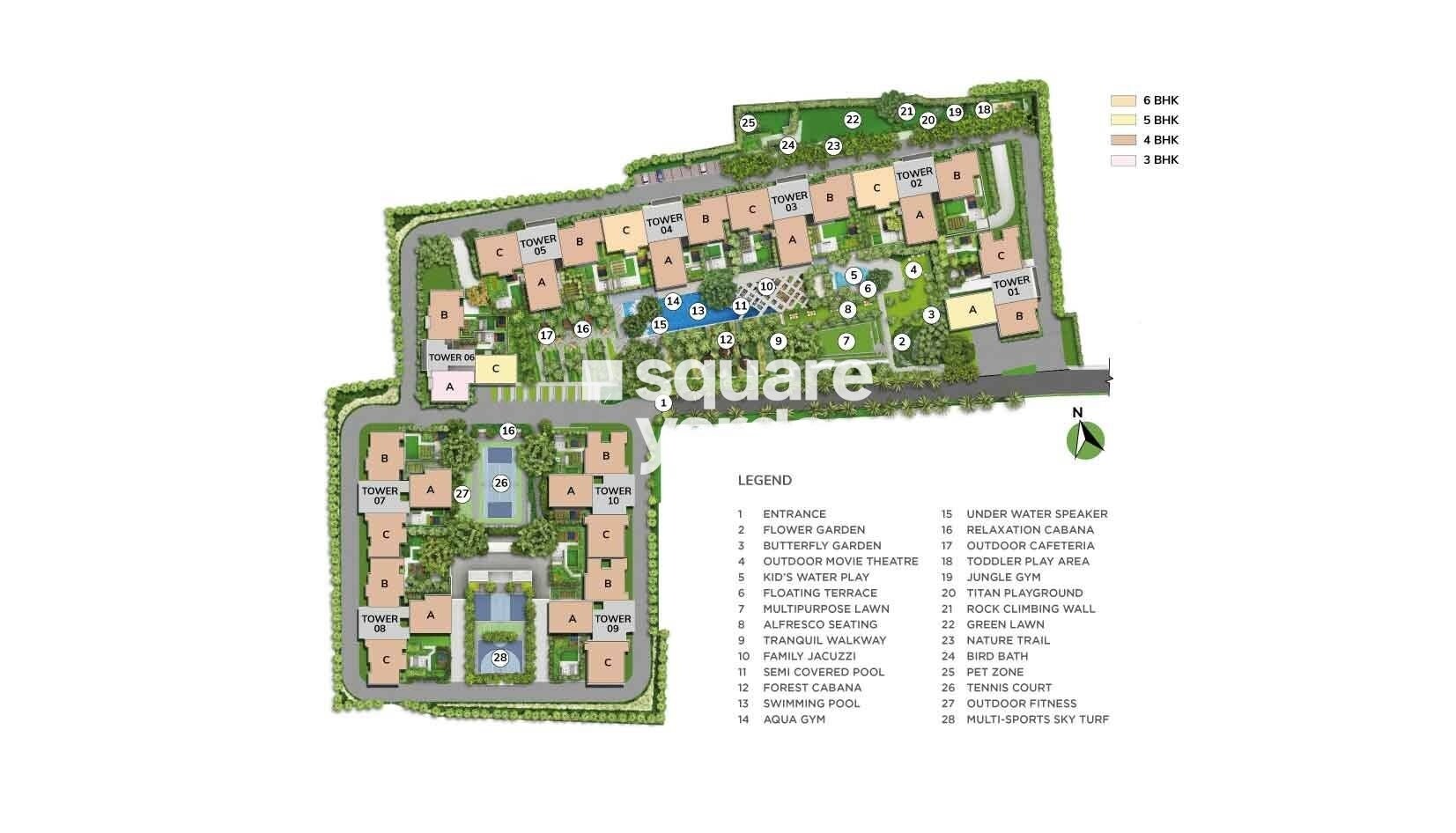 PS Vinayak Navyom Phase II Master Plan Image