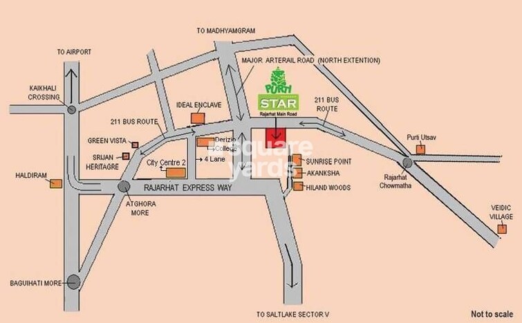 Purti Star Location Image