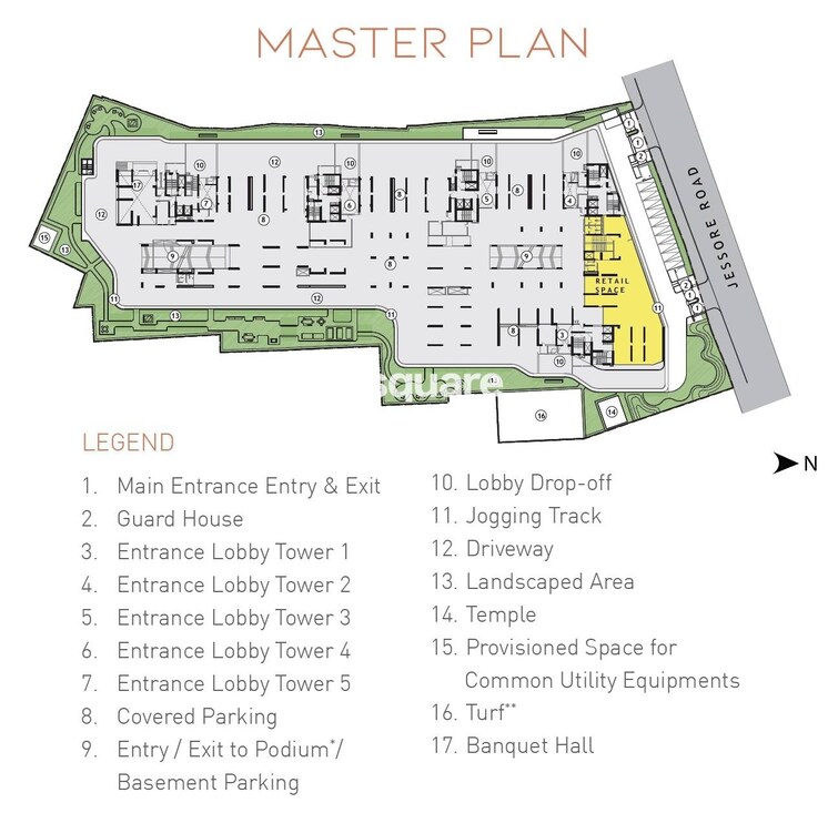 Purti The Varanda Master Plan Image