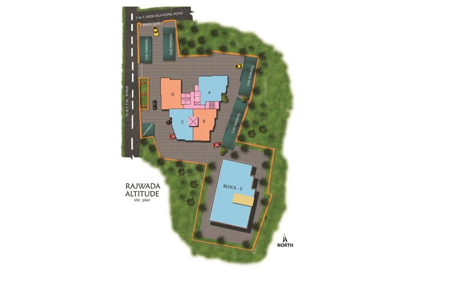 Rajwada Altitude Master Plan 1