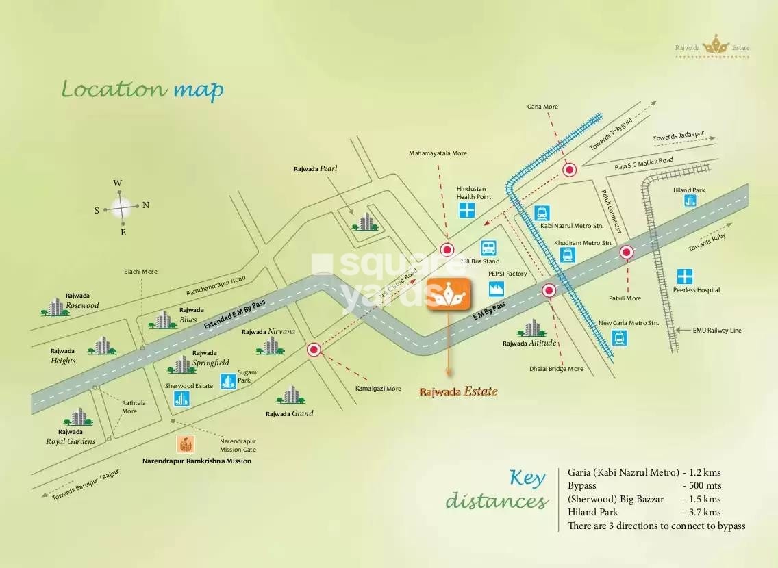 Rajwada Estate Phase 2 Location Image