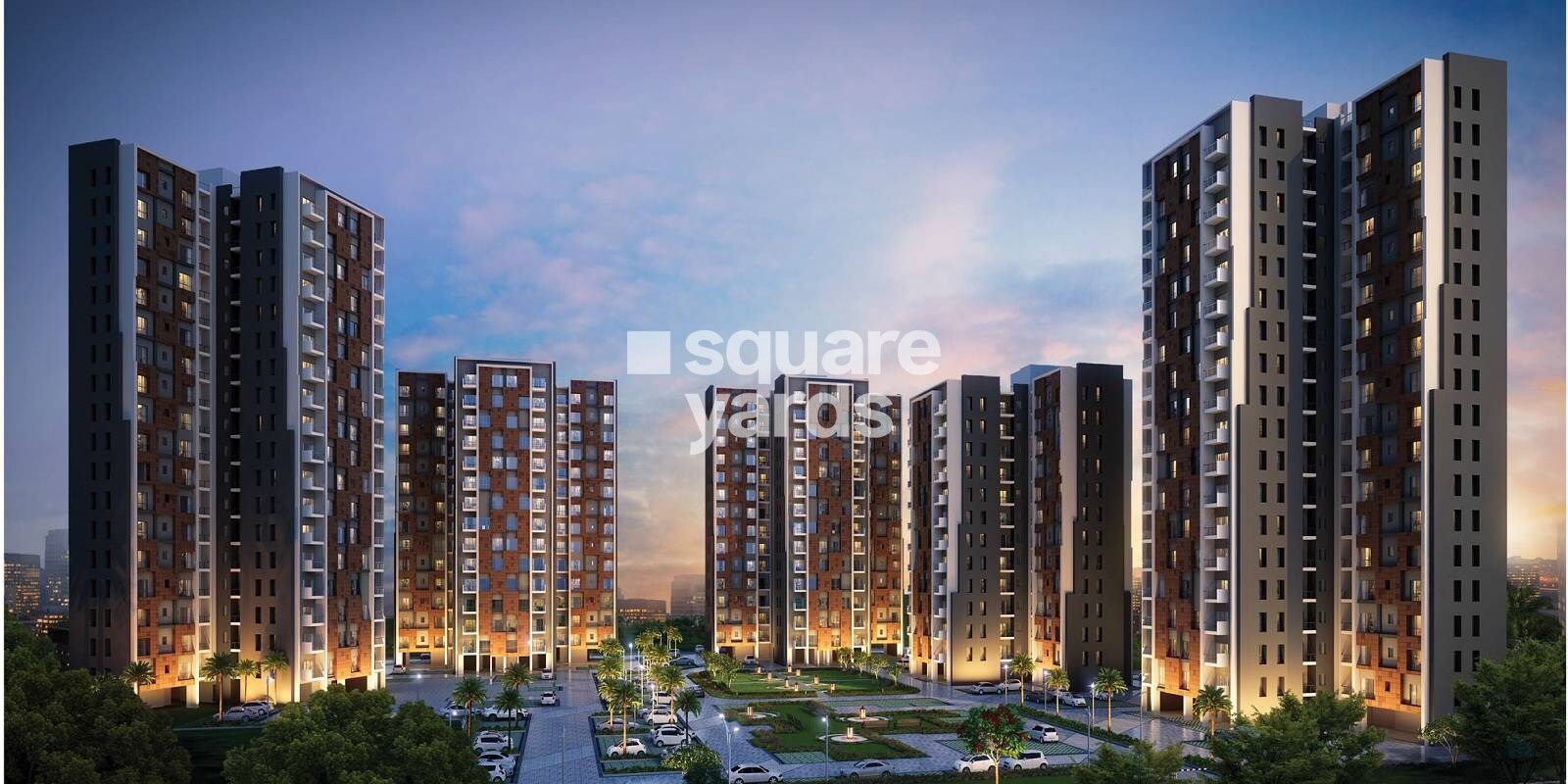 Rajwada Royal Gardens residential project in Narendrapur