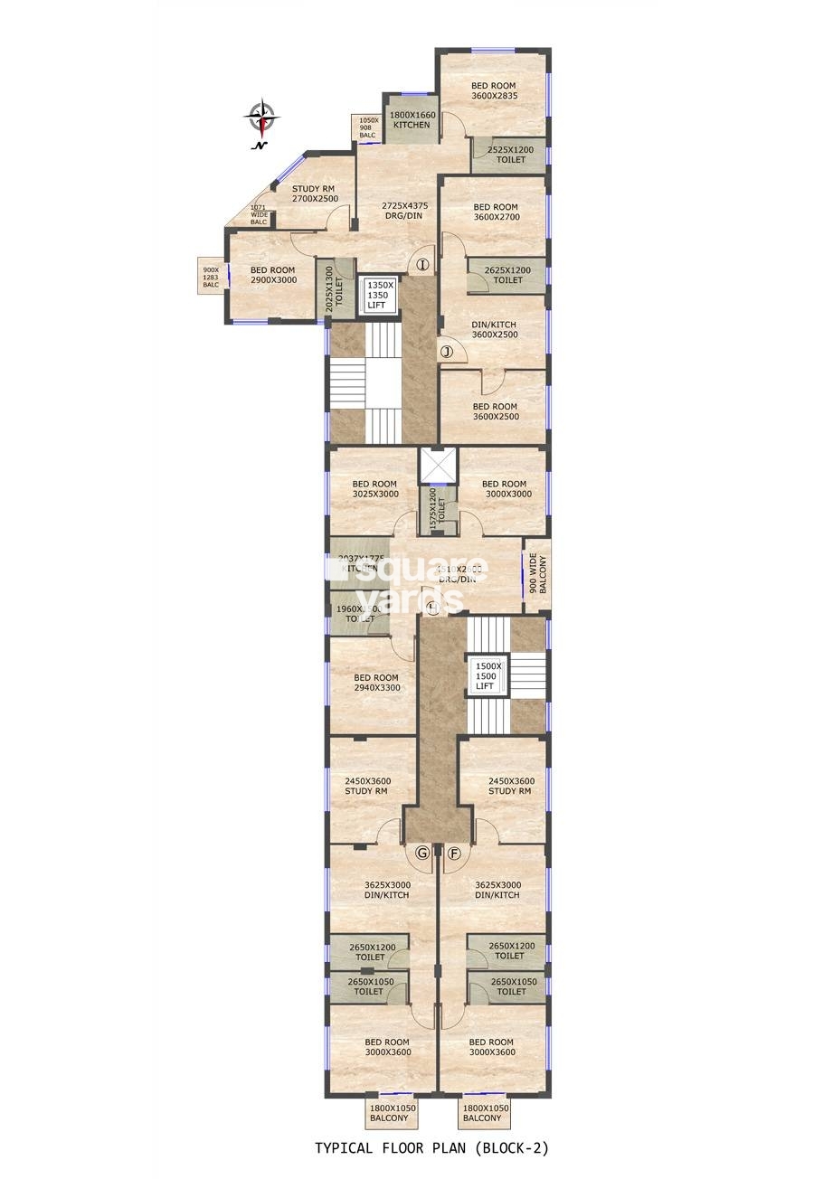 Realtech Alpana Floor Plans